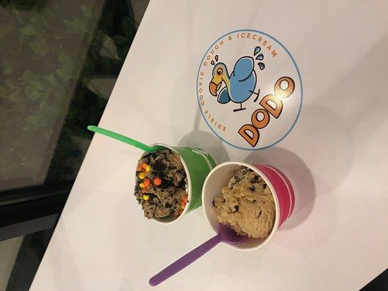 Dodo Cookie Dough and Ice Cream