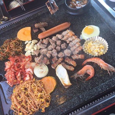King Stone Grill Saeng Pork Belly Grill