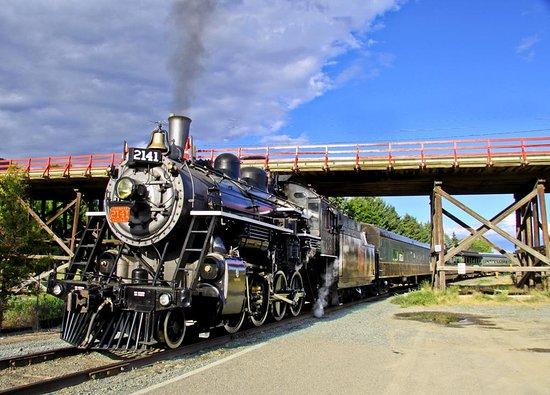 Kamloops Heritage Railway Steam Train