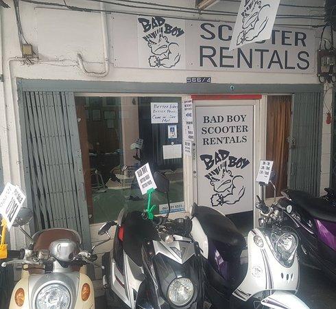 Bad Boy Scooter Rentals
