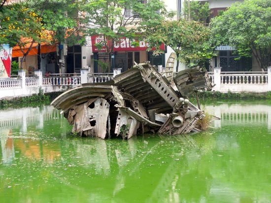 Huu Tiep Lake and the Downed B-52