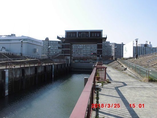 Arakawa lock gate